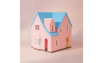 1/64 Model Villa Mini Villa Model Decorative Dollhouse for Collectors, Hobbyists