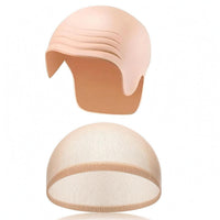 Molded Wrinkles Realistic Bald Cap Open Edge Wrinkle-Detail Bald Cap Easy to Use Cosplay Accessory