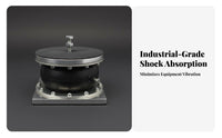 Noise Reduction Coil Shock Absorber Wear Resistant Shoe Machine High Strength Anti-Vibration Machine Mount Long-Lasting for Engineers, Technicians, Factory Managers, Workshop, Production Line