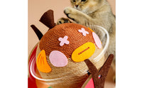 fishing Themed Cat Scratcher with Sisal Ball Indoor for Cats