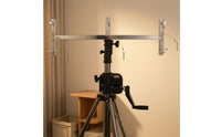 Offset-Arm Bracket Heavy-Duty Lighting Support Bracket Adjustable for Videographers