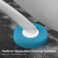 Toilet Brush Hygienic Wall-Mounted Toilet Cleaner Space-Saving for Small Washroom, Office, RV
