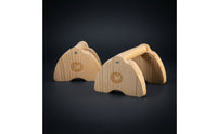 Wood Pushup Bars Wooden Wood Pushup Bars Compact Handles for Fitness Enthusiasts