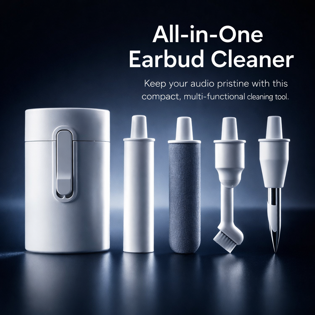 Multi-Function Cleaning Pen Kit for Earbuds, Portable Travel Cleaning Kit with Soft Brush