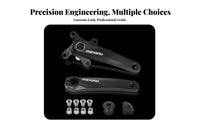 Mountain Bike Crankset Strong Compatibility Hollow Integrated Crankset 170mm Crank Lever Set Lightweight Bike Component