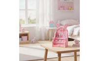 Doll Display Rack Miniature Display Shelf Compact Dollhouse Shelf for Collectors