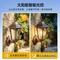 Solar-Powered Outdoor Wall Lamp for Garden and Courtyard