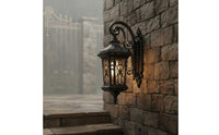 European Outdoor Wall Light Vintage Wall Lantern Rustproof Exterior Porch Light for Patio