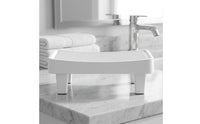 Non-Slip Cat Litter Step with Ribbed Surface Rectangular Litter Box Step Board Easy to Clean Low-Height for Cats