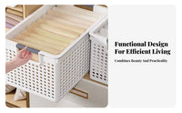 Chest Freezer Divider Basket Space Saving Hanging Freezer Basket Easy Access Wire Storage Bin for Meal Kitchen Organizers, Homeowners, Basement