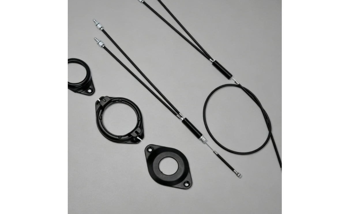 100 Sets 360-Degree Handlebar Rotation BMX Gyro Cable Kit Easy to Install Gyro Rotor Brake Cables Effortless Braking for Trick Riding