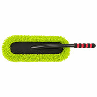 Car Dusting Mop Chenille Car Duster with Long Handle Washable Detachable for Garage