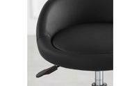Round Padded Stool Top Wear-Resistant Round Bar Stool Seat Padded Chair Seat Replacement Easy Installation Furniture Part