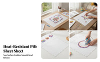 Nonstick PTFE Baking Cloth Perforationperforation-Less Textured Baking Cloth Heat Resistant Kitchenware Reusable