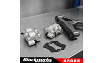 Compact Brake Caliper with Mounting Plate Motorcycle Brake Caliper Precision Hardware Long-Lasting for Garage Maintenance