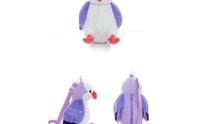 Bird Purse Lightweight Fuzzy Animal Crossbody Purse Compact Fuzzy Bag for Girls