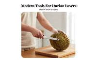 Durian Opener Sturdy Durian Shell Cracker Easy To Use Kitchen Utensil for Home Cooks, Adults, Restaurants