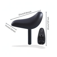 Balance Bike Saddle with Seatpost Curved Seat with Integrated Post Bike Seat with Seatpost Soft Sturdy for Children