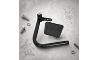 Embossed Grip Pattern Electric Tricycle Brake Pedal White Plastic Liners Metal Brake Pedal Assembly Textured Vehicle Hardware Mounting Holes