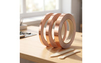 EMI Shielding Copper Foil Tape with Conductive Adhesive Flexible Copper Tape with Conductive Adhesive Grounding Solderable for Hobbyists
