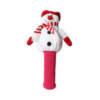Winter Character Golf Club Cover Thickened Lining Novelty Golf Headcover Washable Athletic Gear Accessory for Golfers