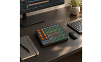 MIDI Controller with Compact MIDI Controller with 16 Pads   Music Sequencer for Producers, Home Studio