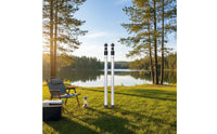 Telescopic Tarp Pole Lightweight Adjustable Tarp Pole Portable Easy Setup for Outdoor Adventurers, Beach, Outdoor Dining