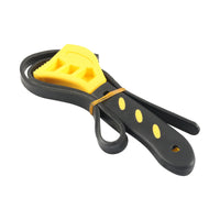 Multi-function Belt Wrench Automotive Repair Tool Yellow Rubber Filter Wrench