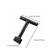 Non-Slip Underfloor Heating Manifold Key Labor-Saving Heating Manifold Valve Tool Extended Design T-Handle Valve Wrench for Plumbers, DIY Enthusiasts, Tight Tight Areas