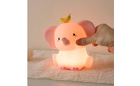 Elephant Night Eye-Friendly Protection Elephant Bedside Lamp Warm Home Lighting for Bedroom, Nighttime