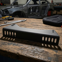 Seat Mounting Bracket Matte Black Seat Mount Bracket with Holes Heavy-Duty Brackets for Car Builders, Mechanics, Automotive Replacement, Custom Builds