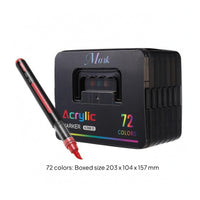 Acrylic Marker Pen Set Stacked Organizer Marker Pen Set with Case