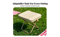 Foldable Design Collapsible Stool Lightweight space-saving Collapsible Stool Quick Setup Camping Chair long-lasting for catchermen, adventurers, catching, Backyard, journey, Hiking