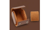 Dustproof Leather Watch Case Safeguarding Watch Storage Box for Display