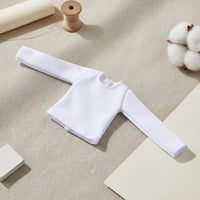 OB24 Doll Foundation Layer Shirt Basic Style Toy Accessory Solid Color for Hobbyists