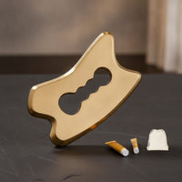 Gua Sha Tool Brass Massager Ergonomic for Physical Treatment, Athletes