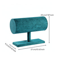 Hair Hoop Display Stand Horizontal Hairband Stand Upholstered for Boutique