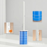 Attractive Toilet Brush with Holder Wall-Mounted for Small Apartments, Families