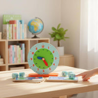 Time Learning Toy Set Child-Centered Inspired Multifunctional Timepiece Toy
