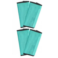 4 Pieces Horse Leg Wraps Breathable Horse Fly Boots Promotes Ventilation Mesh Fly Leg Wraps for Outdoor, Pasture, Trail Riding
