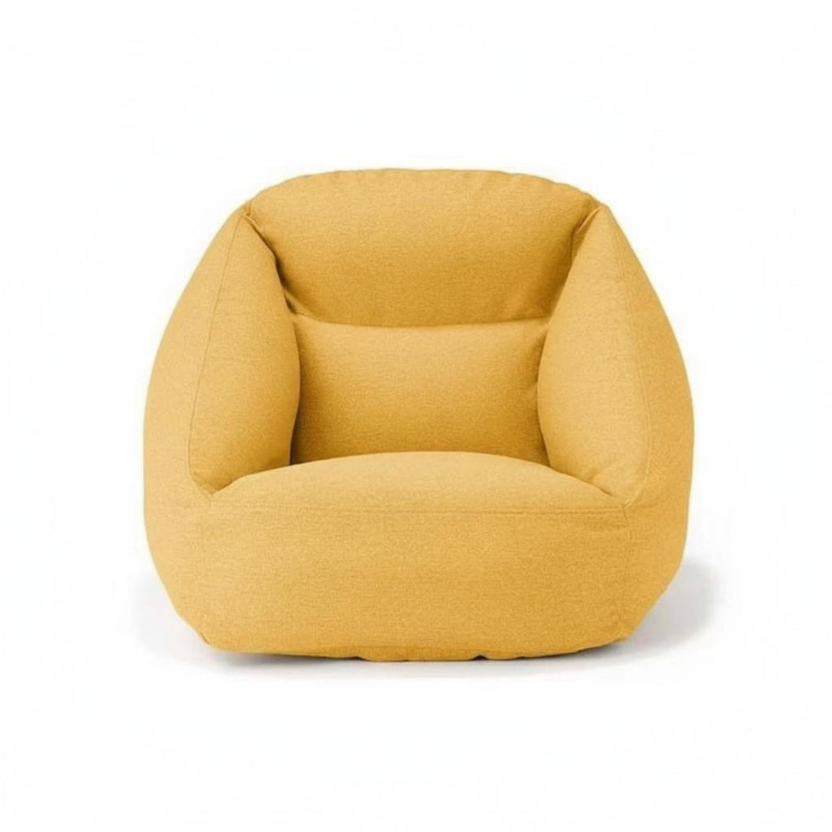 cleanable Inflatable Fabric Armchair Removable Cover Air Sofa Minimalist Design Indoor Seating Quick Inflation for Students, Renters, Living Room, Balcony, Apartment, film viewing