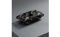 Easy to Install Unpowered Truck Long-Lasting HO Scale Truck Alloy Metal Wheel Truck for Hobby Workbench