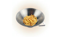 Perforated Oil-Draining Basket with Handle High Temperature Resistant Fryer Draining Bowl Heavy Duty Oil Filter Tray Rust-Proof for Kitchen