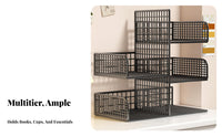 Multi-Tier Countertop shelf spaceSaving 3-Tier Standing Organizer for households