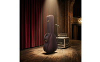 Hard Guitar Case Vintage Hard-Cover Guitar Case Heavy-Duty for Traveling Artists, Guitarists