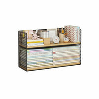 Space-Saving animalshapedShaped Book Stand Child-Safe Design Desktop Organizer Multi-Compartment Storage Rack Easy Assembly for Children, young children, Parents, kid's Room, play area, Study Table
