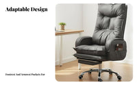 Reclining Function Highspine managerial Chair Adjustable Height Highspine managerial rotating Chair Ergonomic Design Office Furniture effortlessRolling casters for managerials, Professionals, Students, Study Room, Working