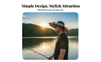 Protection Solar Powered Fan Hat Breathable USB Charging Fan Cap Lightweight for Fishermen, Gardeners, Hiking, Camping, Gardening
