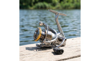 Portable Micro Fishing Reel Ergonomic Micro Compact Revolving Reel Non-Slip Powerful for Anglers, Travel
