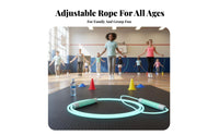 Steel Wire Skipping Rope Twist-Resistant Adjustable Jump Rope Comfort Grip Handles Fitness Equipment for Adults, Students, Workout, Outdoor